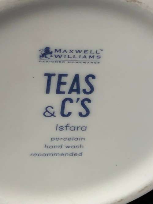 MAXWELL AND WILLIAMS TEA`s AND C`s ISFARA TEA OR COFFEE POT - STUNNING DESIGN