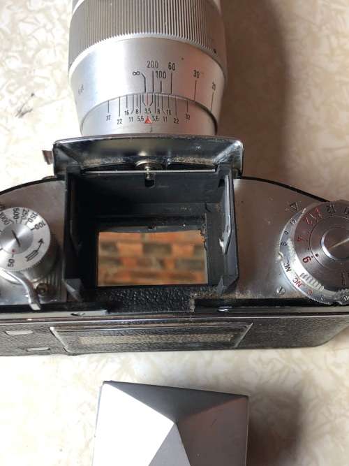 Rare Exakta Varex IIa Ihagee Dresden 35mm Film Camera With Many Extras Including Instruction Manuals