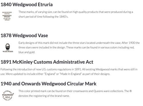 SUPER RARE !!! c1900`s SET OF FOUR WEDGWOOD DEMITASSE CUPS AND SAUCERS - LIGHT GILT WEAR