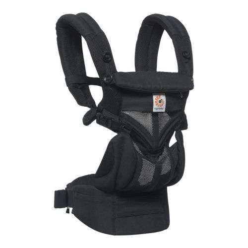 ERGOBABY OMNI 360 ALL IN ONE, BABY CARRIER.ONYX BLACK AND Pearl GREY