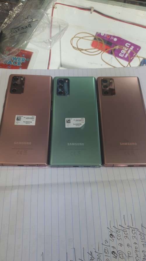 SAMSUNG GALAXY NOTE20  256GIG GOOD SECOND HAND DS