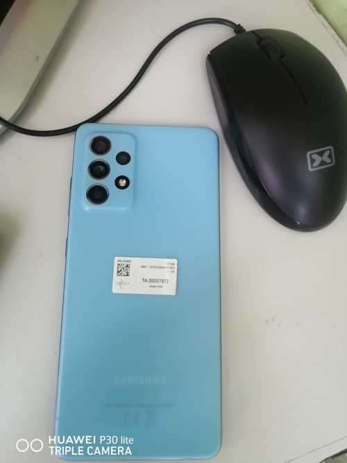 SAMSUNG GALAXY A52 5G  128gig  Awesome Blue