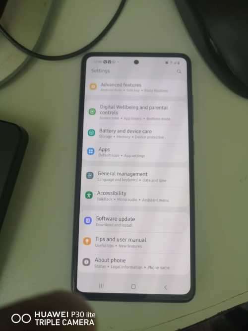 SAMSUNG GALAXY A52 5G  128gig  Awesome Blue