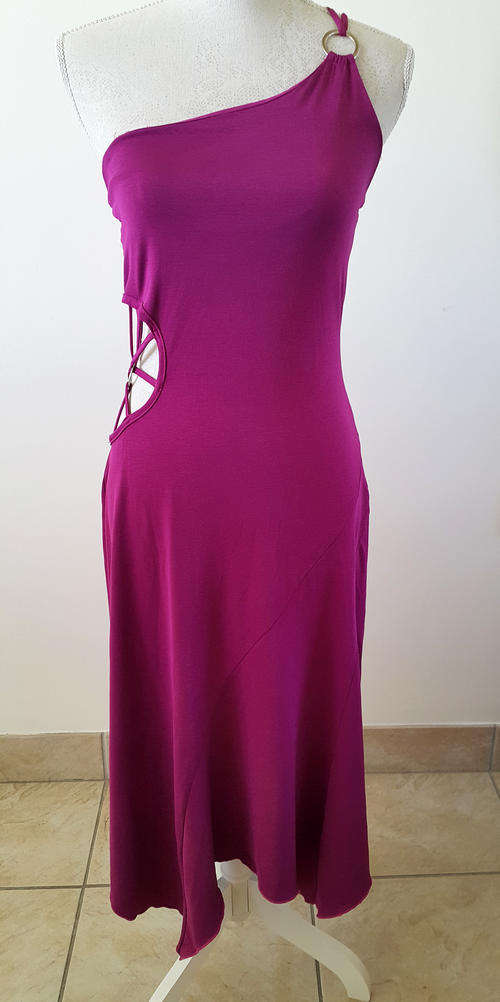 Dress magenta World Wide Wear size 32/34