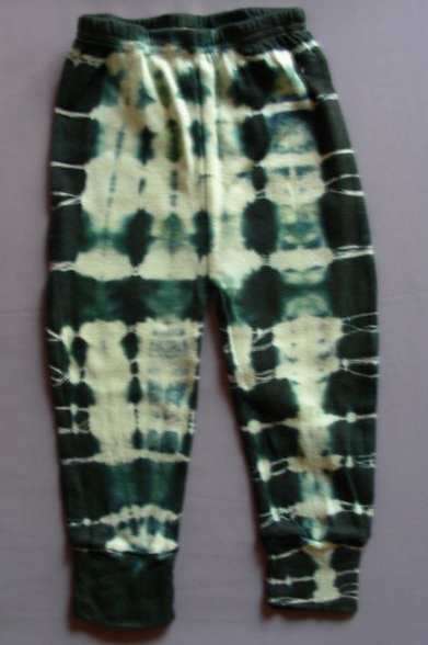 Tie Dyed Babies Leggings - 6 - 12 months - green