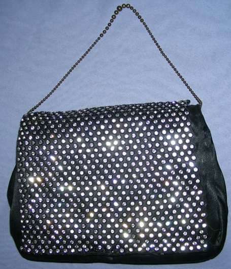 Vintage evening bag with Diamante