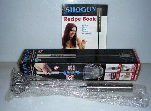 Shogun Whizz - whip, mix, froth....and lots more