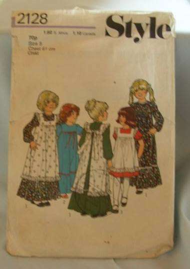 Style Pattern 2128 - Girls dress