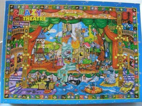 Puzzle - 500 pce Crazy Theatre
