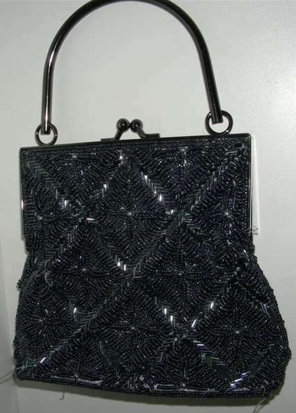 Black beaded by Vivi designs