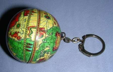 Globe Keyring