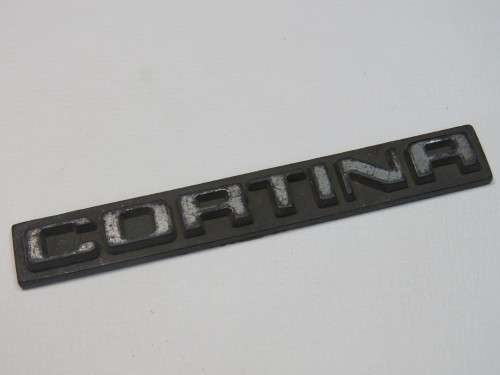 Small Ford Cortina plastic badge