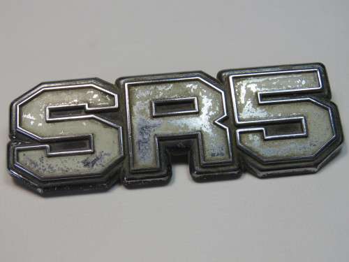 Vintage Toyota SR5 badge