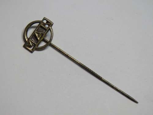 Vintage MAN trucks pin badge