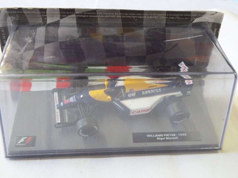 1992 Williams FW14B Formula 1 racing car - Nigel Mamsell