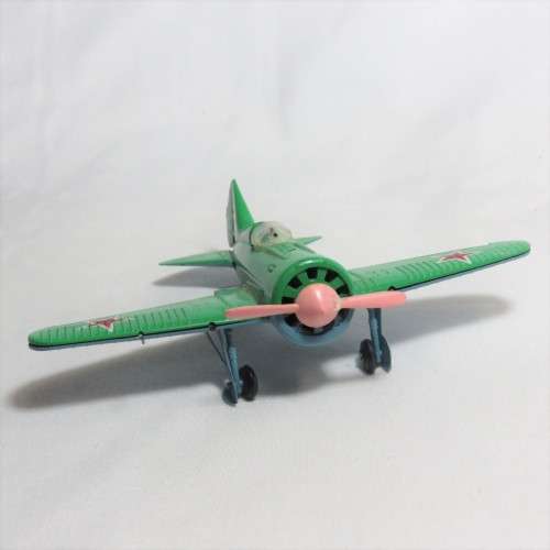 Russian Polikarpov I-16 fighter plane - Die cast - Scale 1/72