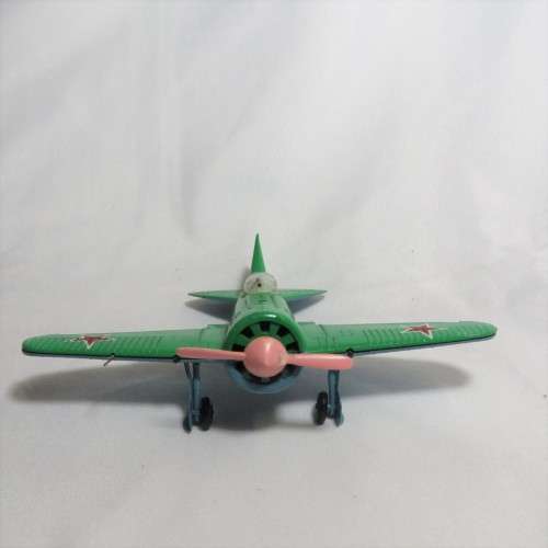 Russian Polikarpov I-16 fighter plane - Die cast - Scale 1/72