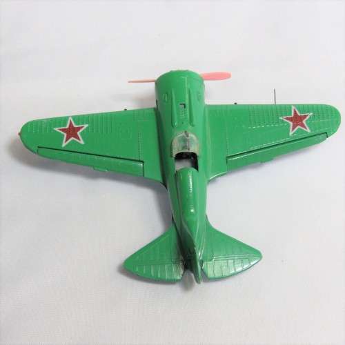 Russian Polikarpov I-16 fighter plane - Die cast - Scale 1/72