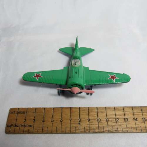 Russian Polikarpov I-16 fighter plane - Die cast - Scale 1/72