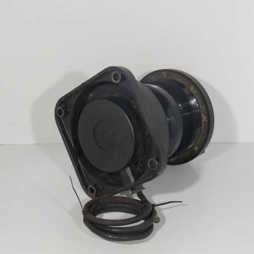 Dutch marine all-round white signal lantern - Not tested - Height 30 cm - Base 20,5 x 20,5 cm