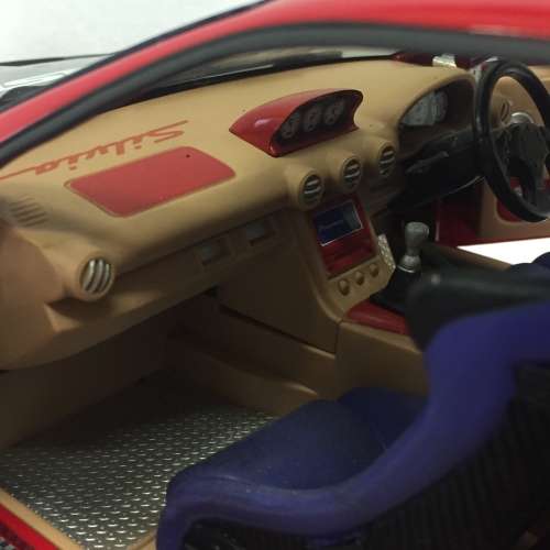 2003 Kentoys Nissan Silvia S-15 Extreme tuner drift car - scale 1/12 - with lights