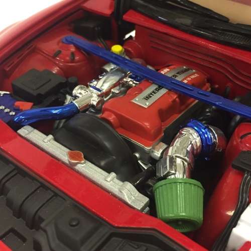 2003 Kentoys Nissan Silvia S-15 Extreme tuner drift car - scale 1/12 - with lights