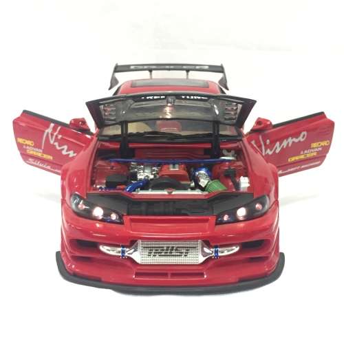 2003 Kentoys Nissan Silvia S-15 Extreme tuner drift car - scale 1/12 - with lights
