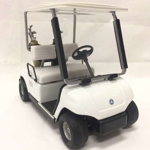 Road Signature Yamaha Golf cart and clubs - scale 1/12