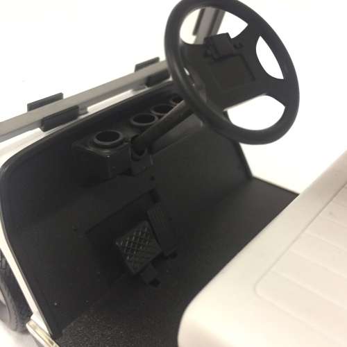 Road Signature Yamaha Golf cart and clubs - scale 1/12