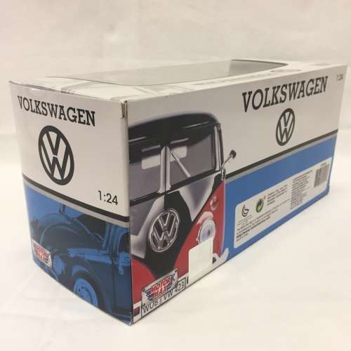 Motor Max Volkswagen Type 2 delivery van - Flower Power design - Scale 1/24 - in box