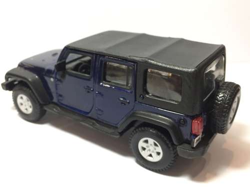 Bburago Jeep Wrangler Unlimited Rubicon model car - scale 1/32