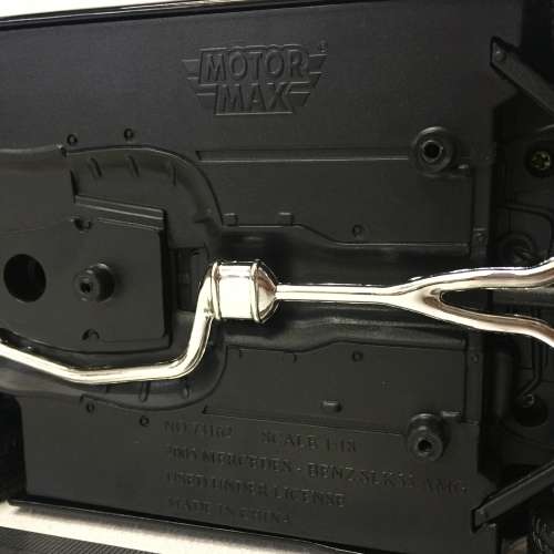 Motor Max 2005 Mercedes-Benz SLK55 AMG model car - scale 1/18 - with convertible top