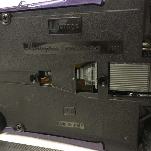 Bburago 1990 Lamborghini Diablo model car - scale 1/18