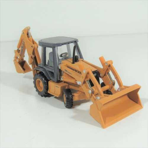 ERTL Case 590 Super L series 2 backhoe loader die-cast construction model - Scale 1/64