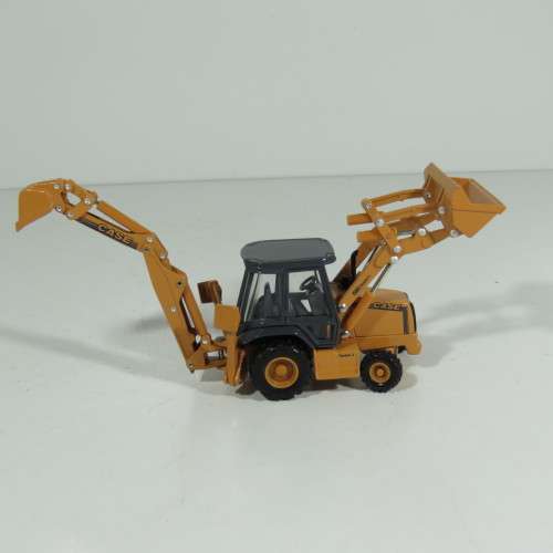 ERTL Case 590 Super L series 2 backhoe loader die-cast construction model - Scale 1/64