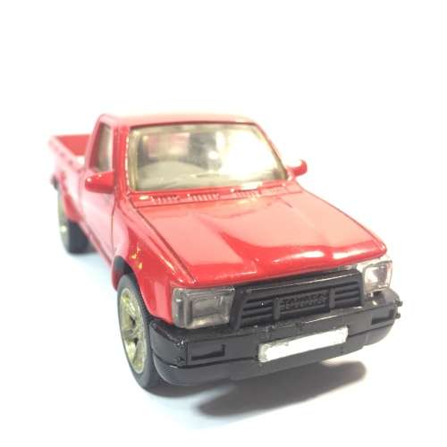 1990 Matchbox Super Kings Toyota Hilux - customised - chassie loose
