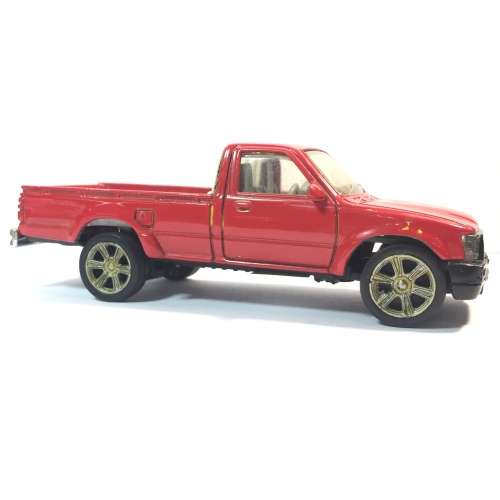 1990 Matchbox Super Kings Toyota Hilux - customised - chassie loose