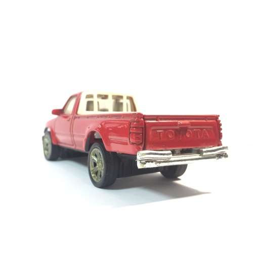 1990 Matchbox Super Kings Toyota Hilux - customised - chassie loose