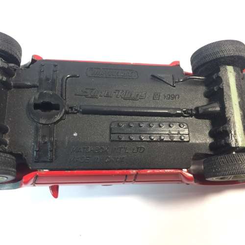 1990 Matchbox Super Kings Toyota Hilux - customised - chassie loose