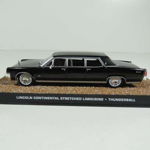 James Bond 007 - Lincoln Continental Stretched Limousine model car - Thunderball
