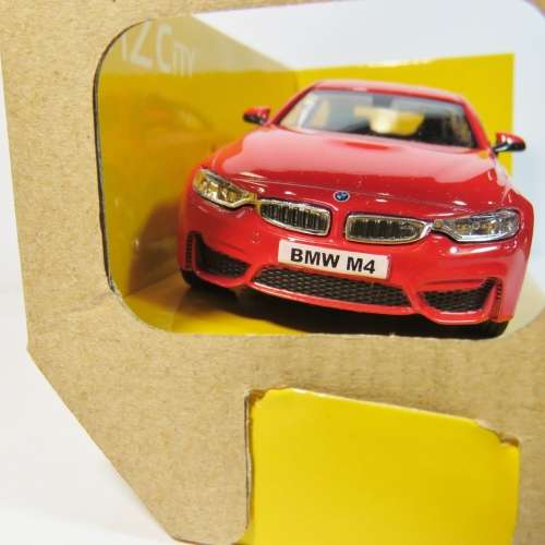 RMZ city BMW M4 model car - Scale 1/36 in box
