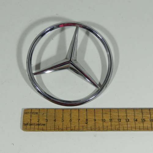 Mercedes-Benz car  boot metal badge
