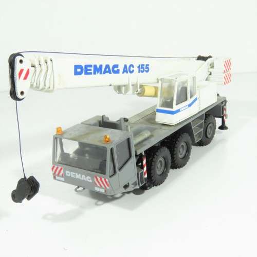 Conrad #2086 Demag AC155 mobile crane die-cast construction model - Scale 1/50