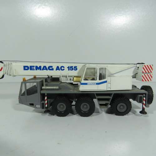 Conrad #2086 Demag AC155 mobile crane die-cast construction model - Scale 1/50