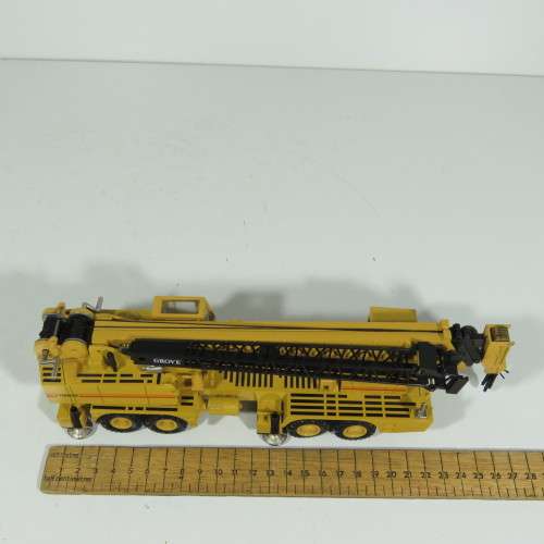 NZG #380 Grove TM9120 mobile crane die-cast construction model - Scale 1/50