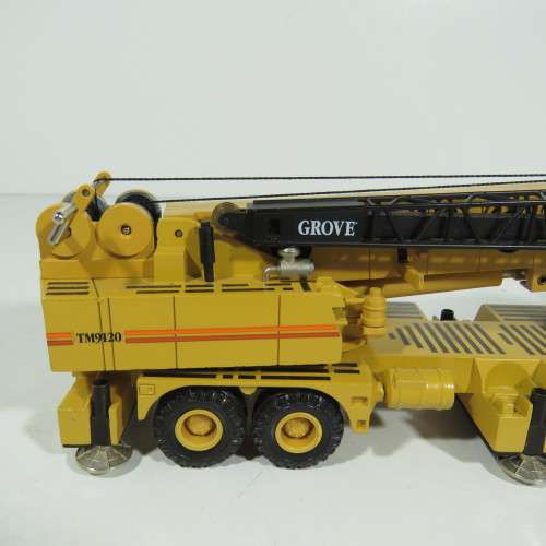 NZG #380 Grove TM9120 mobile crane die-cast construction model - Scale 1/50