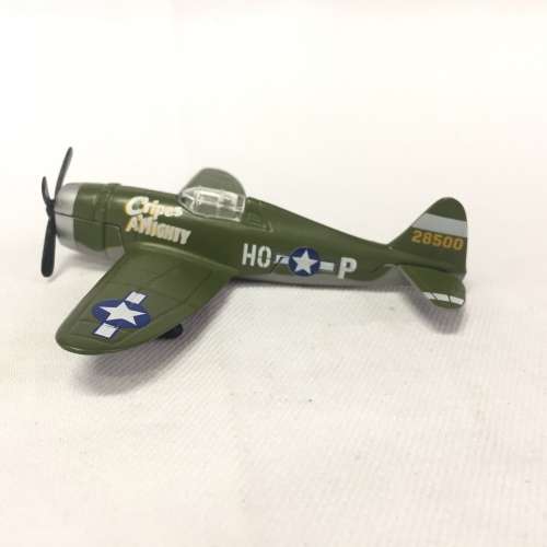 Maisto P-47D thunderbolt die-cast model plane - no wheels