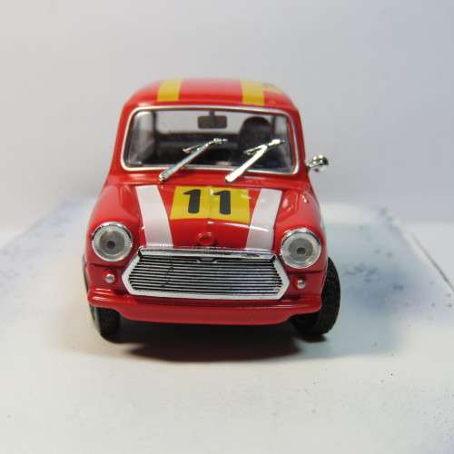 James Bond 007 - Austin Mini racing model car - On her Majesty's secret service