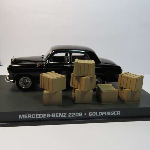 James Bond 007 - Mercedes Benz 220S model car - Goldfinger