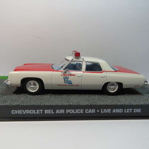 James Bond 007 - Chevrolet Bel Air police car model - Live and let die